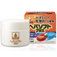 乐敦 Hepasoft PLUS<罐装>干燥肌止痒膏:85g【2類】