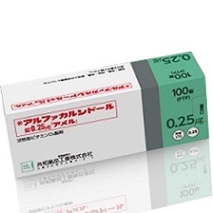 Alfacalcidol阿法骨化醇片0.25μg「AMEL」(剧):100片