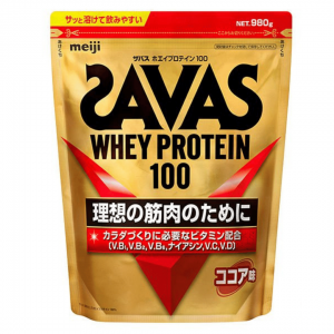 明治Meiji SAVAS 乳清蛋白质100可可味:1050g