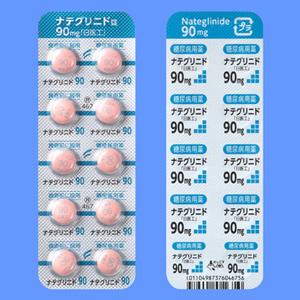 Nateglinide那格列奈片90mg「日医工」:100片