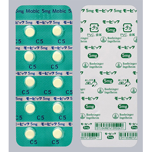 Mobic美洛昔康片5mg(劇):100片