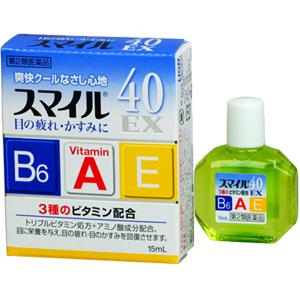 狮王LION Smile40EXa眼药水:15ml【2類】