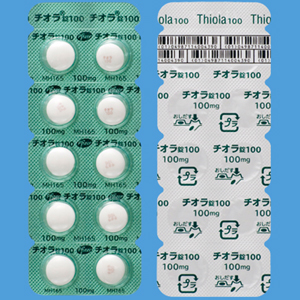 Thiola硫普罗宁片100:100片