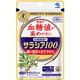 小林制药 Salacia100五层龙属降血糖机能保健品:60粒