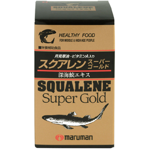 麦如满Maruman角鲨烯超级黄金颗粒:300粒