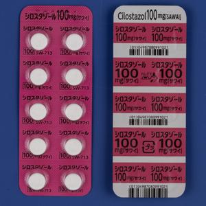 Cilostazol西洛他唑片100mg「沢井」:100片