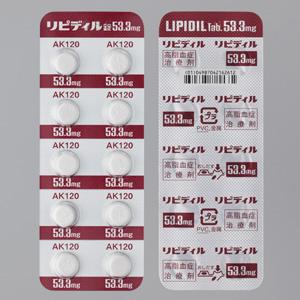 Lipidil非诺贝特片53.3mg:100片