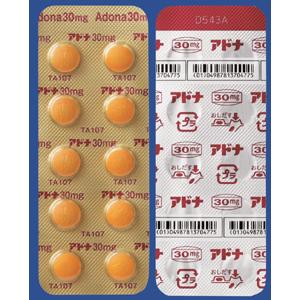 Adona卡络磺钠片30mg:100片