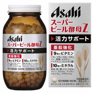朝日Asahi 天然超级酵母片Z:660粒