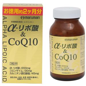 麦如满Marumanα-硫辛酸&辅酶Q10:180粒