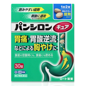 乐敦 Pansiron Cure SP片剂肠胃药:30粒【2類】