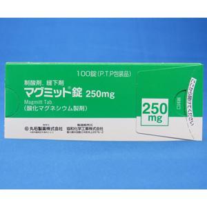Magmitt氧化镁片250mg:100片