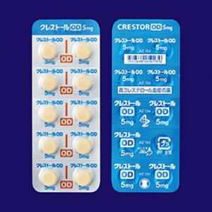 Crestor瑞舒伐他汀OD口崩片5mg:100片
