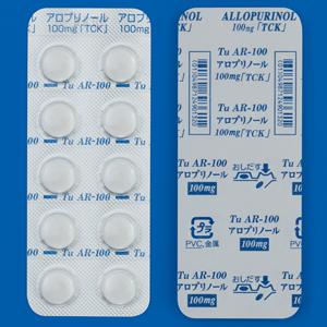 Allopurinol别嘌醇片100mg「TCK」:100片
