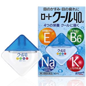 乐敦 清凉40a眼药水:12ml【3類】