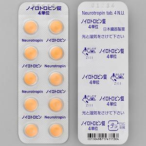 Neurotropin牛痘疫苗接种家兔炎症皮肤提取物4神经营养素单位:100粒