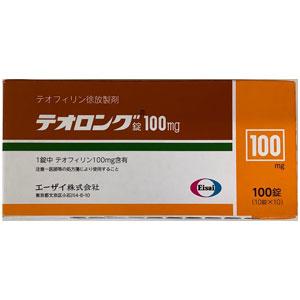 Theolong茶碱缓释片100mg:100片