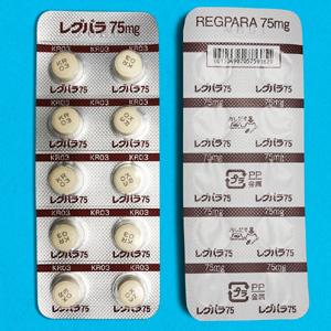 Regpara西那卡塞盐酸盐75mg:100片