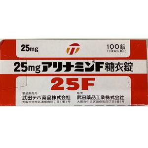 Alinamin-F呋喃硫胺片25mg:100片