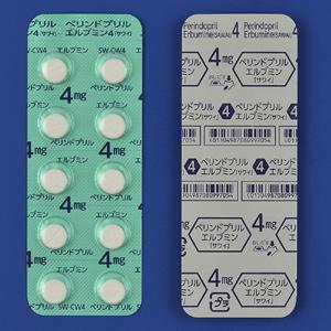 Perindopril Erbumine培哚普利片4mg「沢井」:100片