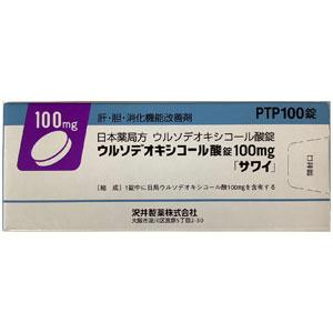 Ursodeoxycholic熊去氧胆酸片100mg「沢井」:100片