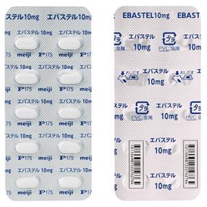 Ebastel依巴斯汀片10mg:100片