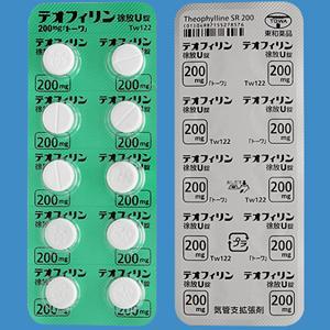 Theophylline茶碱缓释U片200mg「東和」:100片