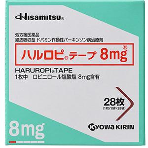 Haruropi盐酸洛匹尼洛贴片8mg:28枚