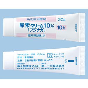 Urea尿素乳膏10%「藤永」:20g×10支