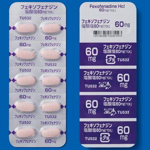 Fexofenadine盐酸非索非那定片60mg「TCK」:100片