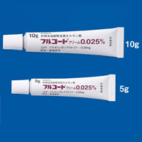 Flucort氟轻松乳膏0.025%:5g×10支