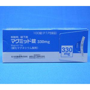 Magmitt氧化镁片330mg:100片