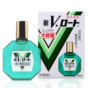 乐敦 新V大容量眼药水:20ml【2類】