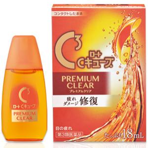 乐敦 C3 Premium-clear隐形眼镜对策修复款眼药水:18ml【3類】