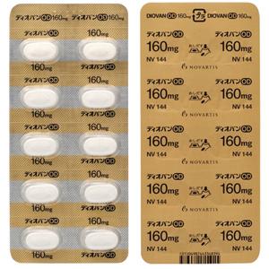 Diovan缬沙坦OD口崩片160mg :100片