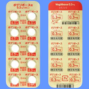 Voglibose伏格列波糖片0.3mg「日医工」:100片