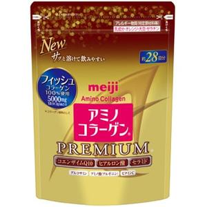 明治Meiji 氨基酸胶原蛋白 PREMIUM 替换装:196g