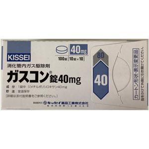 Gascon二甲基聚硅氧烷片40mg:100片