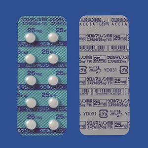 Chlormadinone Acetate醋酸氯地酮片25mg「YD」:100片