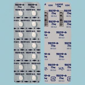 Lamictal拉莫三嗪片25mg:140片