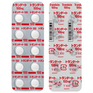 Trandate盐酸拉贝洛尔100mg:100片