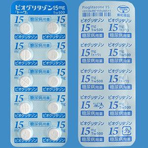 Pioglitazone吡格列酮片15mg「東和」(2型):100片