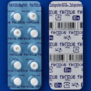 Zaltoprofen扎托洛芬片80mg「沢井」(劇):100片