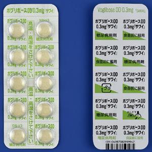 Voglibose伏格列波糖OD口崩片0.3mg「沢井」:100片