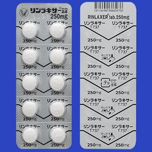 Rinlaxer氯苯氨酸甘油酯片250mg:100片