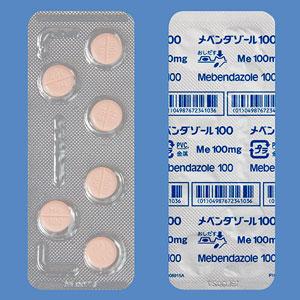 Mebendazole甲苯达唑100:6片