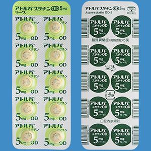 Atorvastatin阿托伐他汀OD口崩片5mg「東和」:100片