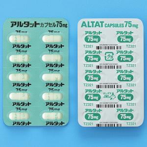 Altat醋酸罗沙替丁盐酸盐胶囊75mg:100粒