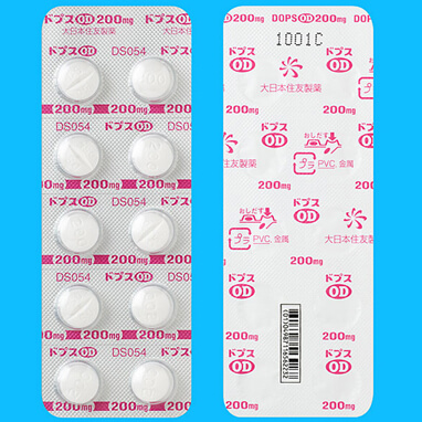 Dops右旋多巴口腔崩解片200mg:100片