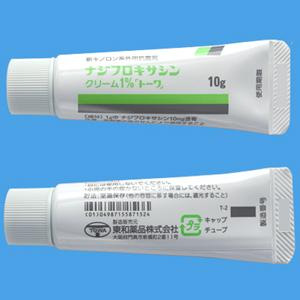 Nadifloxacin那氟沙星乳膏1%「東和」:10g×10支